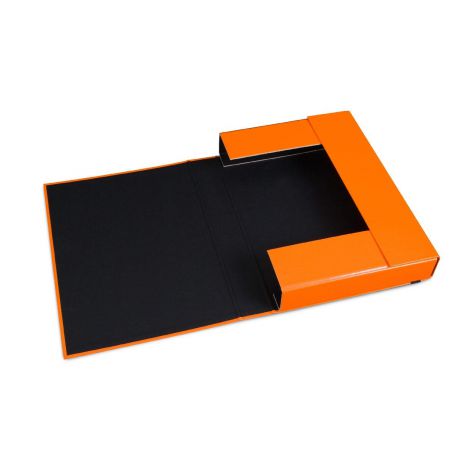 Teczka Vaupe A4/5cm Caribic Box z gumką, Zielona jasna - 2